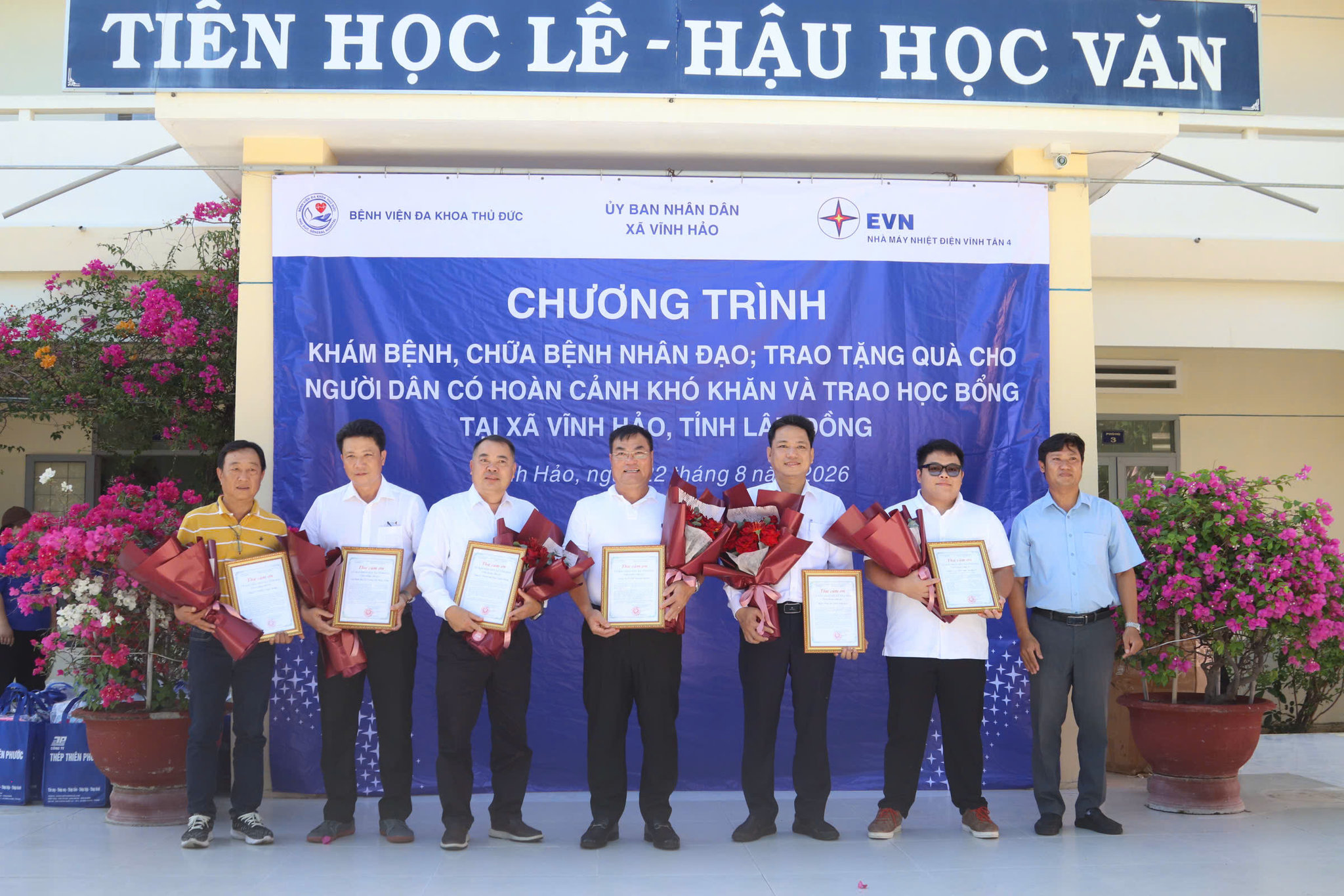 Nhiệt điện Vĩnh Tân 4: Đồng hành vì sức khỏe cộng đồng và an sinh xã hội trên địa bàn