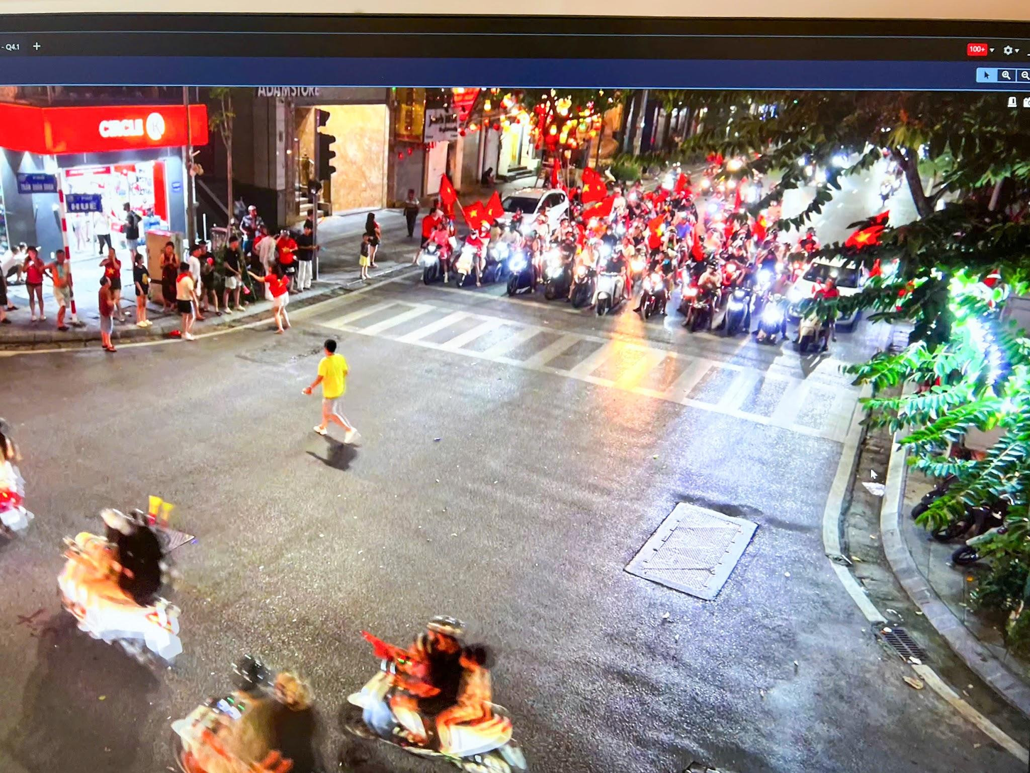 Hình ảnh từ hệ thống camera AI