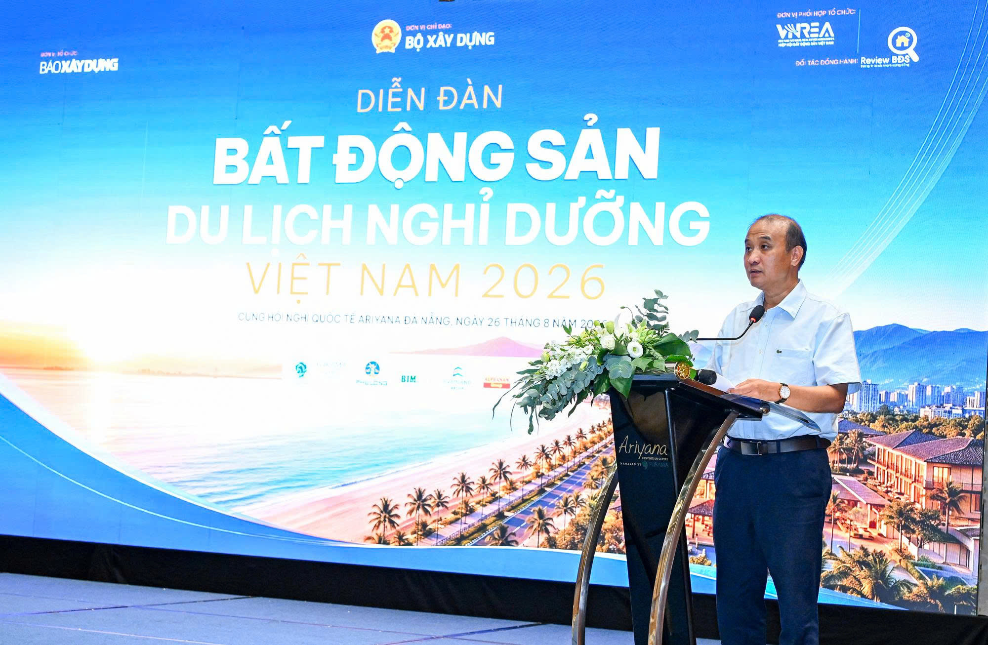 Phó Chủ tịch UBND TP. Đà Nẵng Lê Quang Nam phát biểu