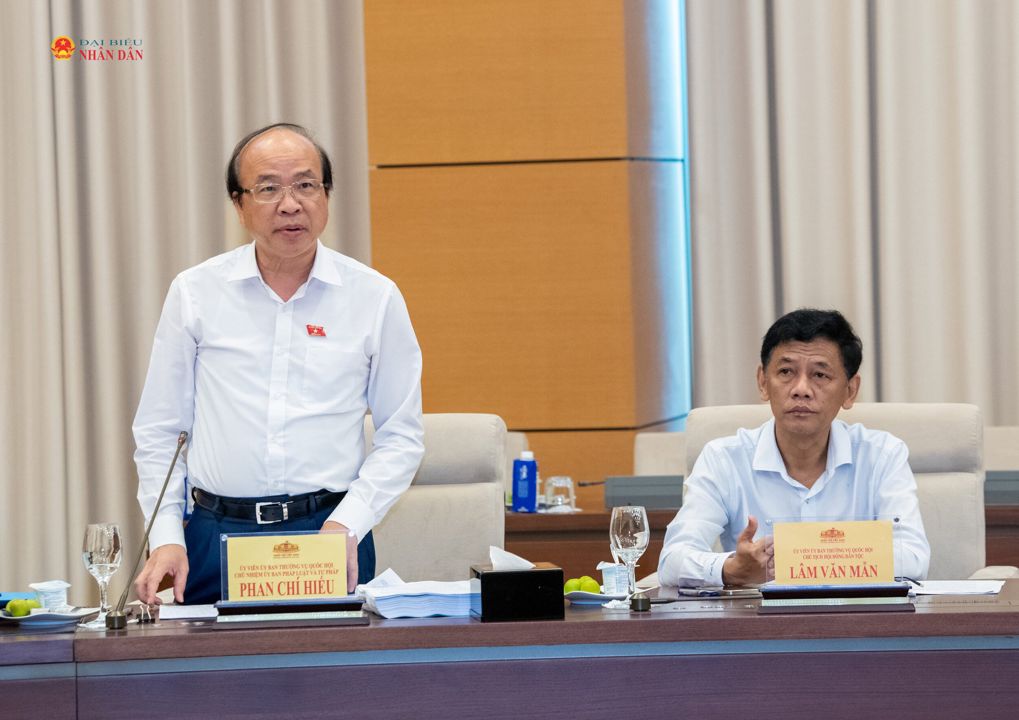 Chủ nhiệm UB Pháp luật và Tư pháp Phan Chí Hiếu