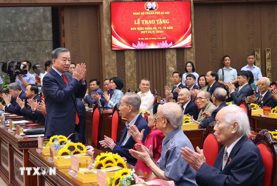 Tổng Bí thư, Chủ tịch nước Tô Lâm dự buổi lễ