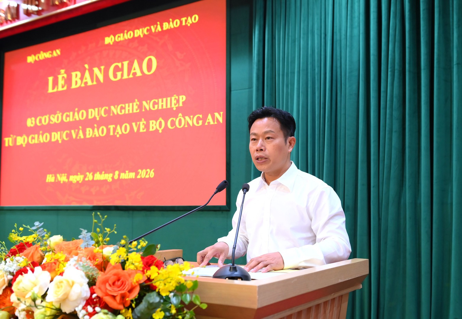 Thứ trưởng Lê Quân phát biểu tại Hội nghị