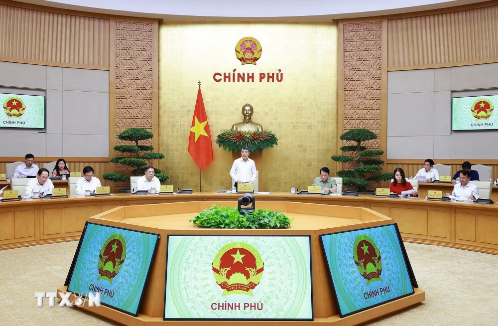 Phiên họp Chính phủ chuyên đề về xây dựng pháp luật (phiên thứ hai) tháng 8/2026