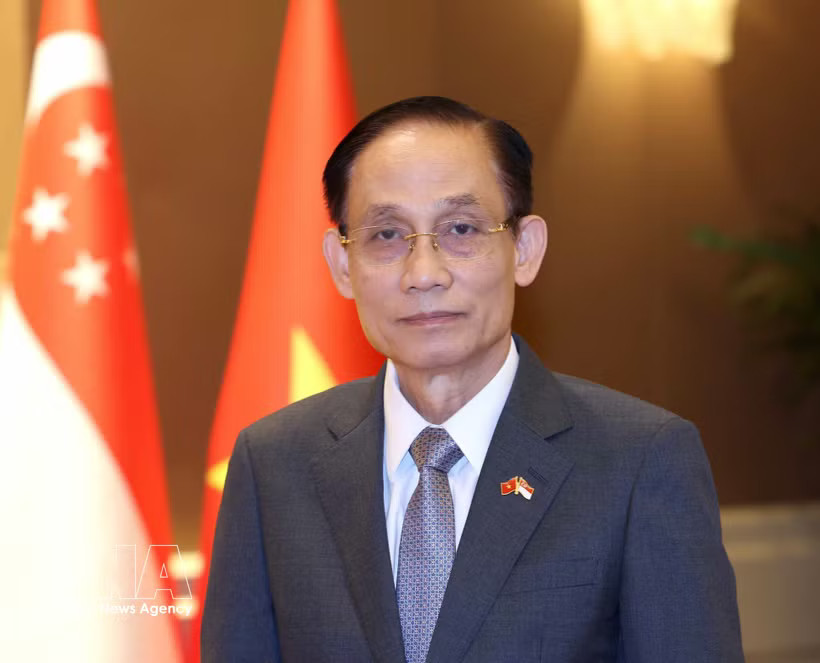 Politburo Member and Minister of Foreign Affairs Le Hoai Trung (Photo: VNA)