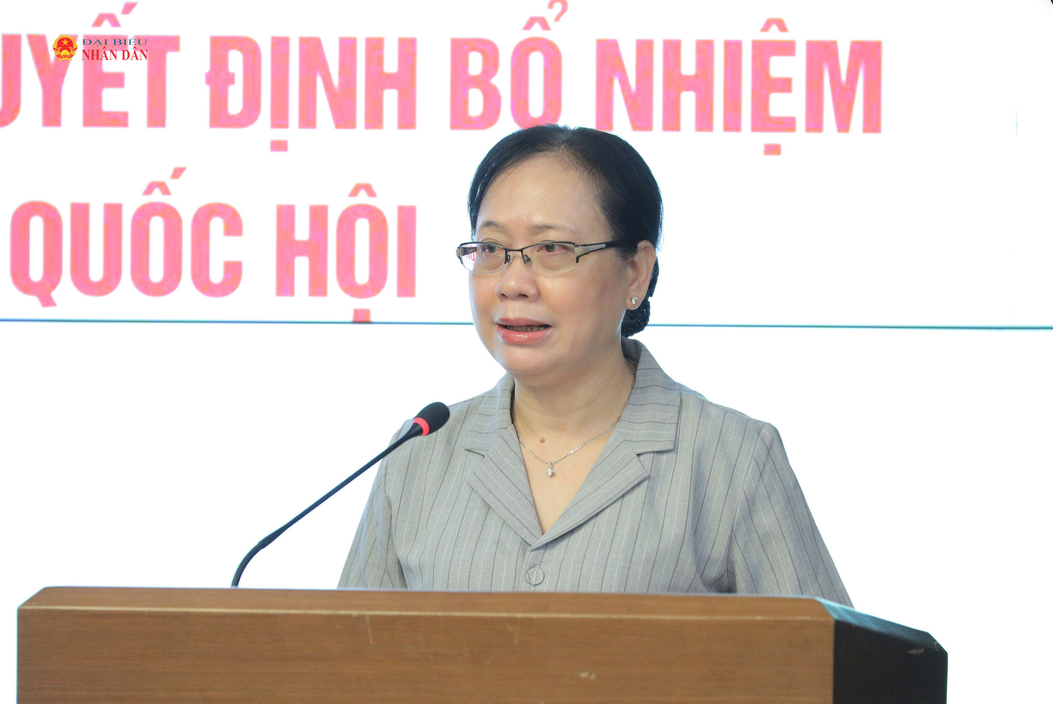 Phó Chủ nhiệm Văn phòng Quốc hội Nguyễn Thị Thúy Ngần