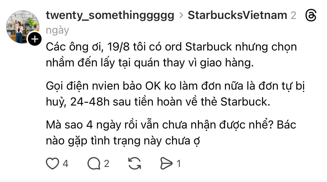 Phản ánh của khách hàng sau khi gặp tình trạng hoàn tiền chậm