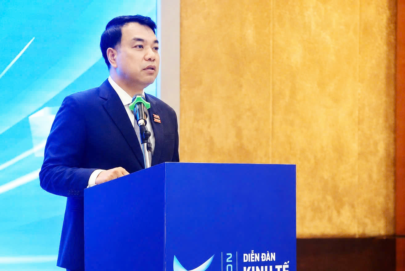 Phó Chủ tịch HANOISME Mạc Quốc Anh phát biểu