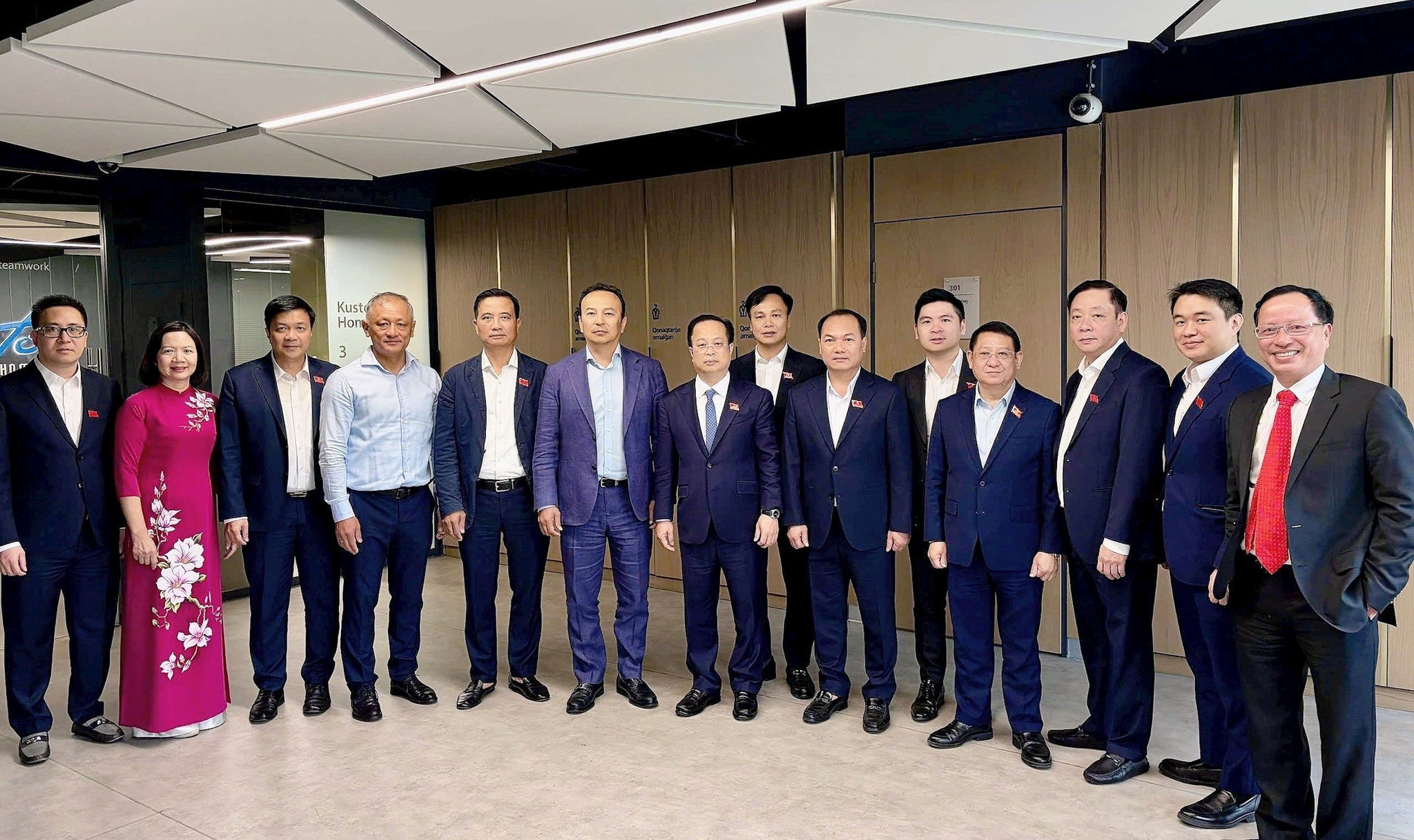 Đoàn quan tâm đến kinh nghiệm của Kusto Group trong đầu tư dài hạn, phát triển bất động sản, phát triển khu đô thị và huy động các nguồn lực