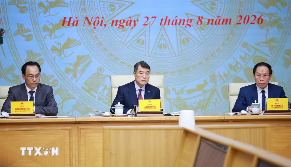 Thủ tướng Lê Minh Hưng dự Hội nghị tổng kết năm học 2025-2026 và triển khai năm học 2026-2027