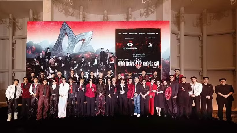 Cast of the 2026 edition of “Anh trai vuot ngan chong gai”. (Photo: Yeah1)
