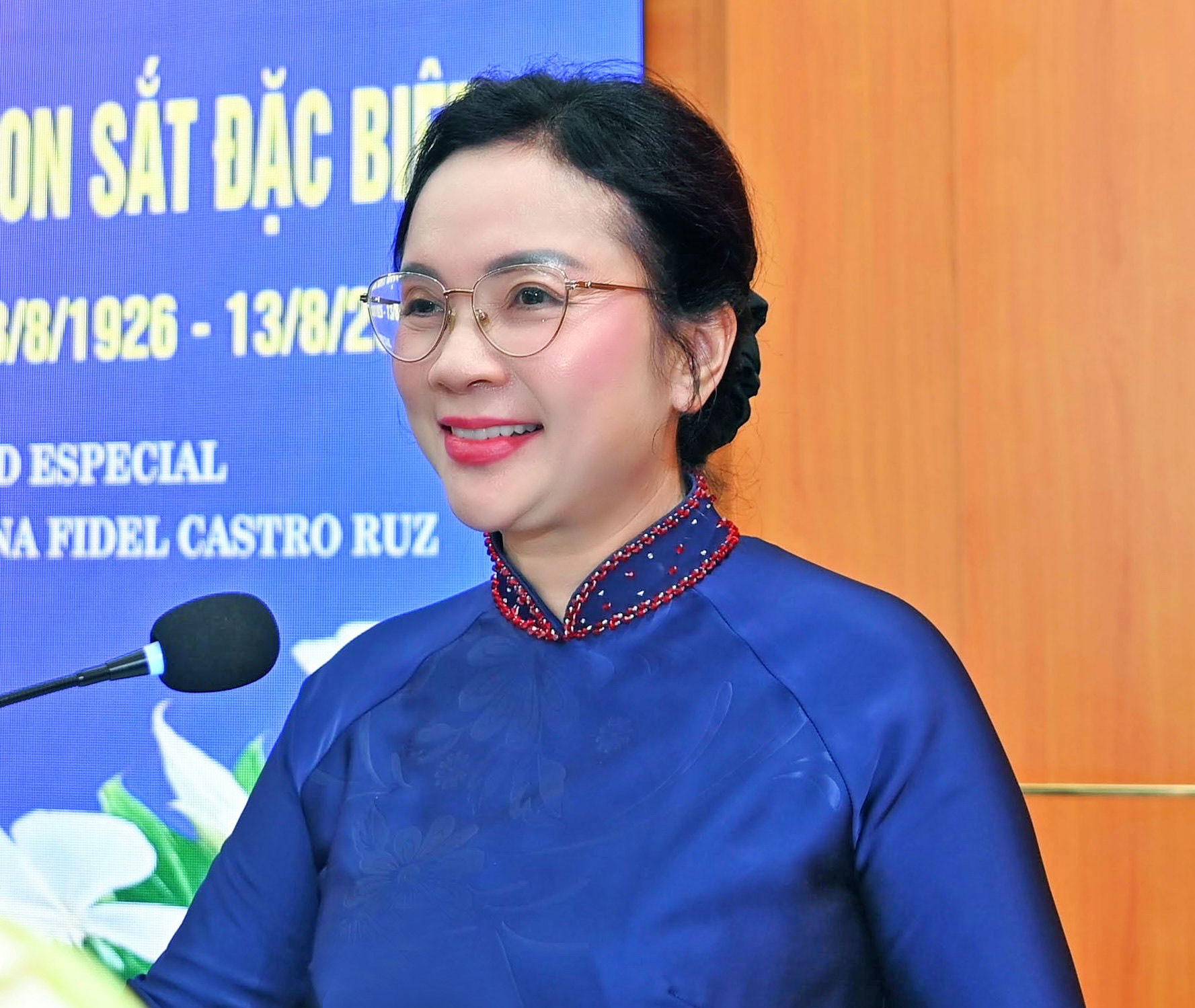 Giám đốc Khu Di tích Chủ tịch Hồ Chí Minh tại Phủ Chủ tịch Lê Thị Phượng