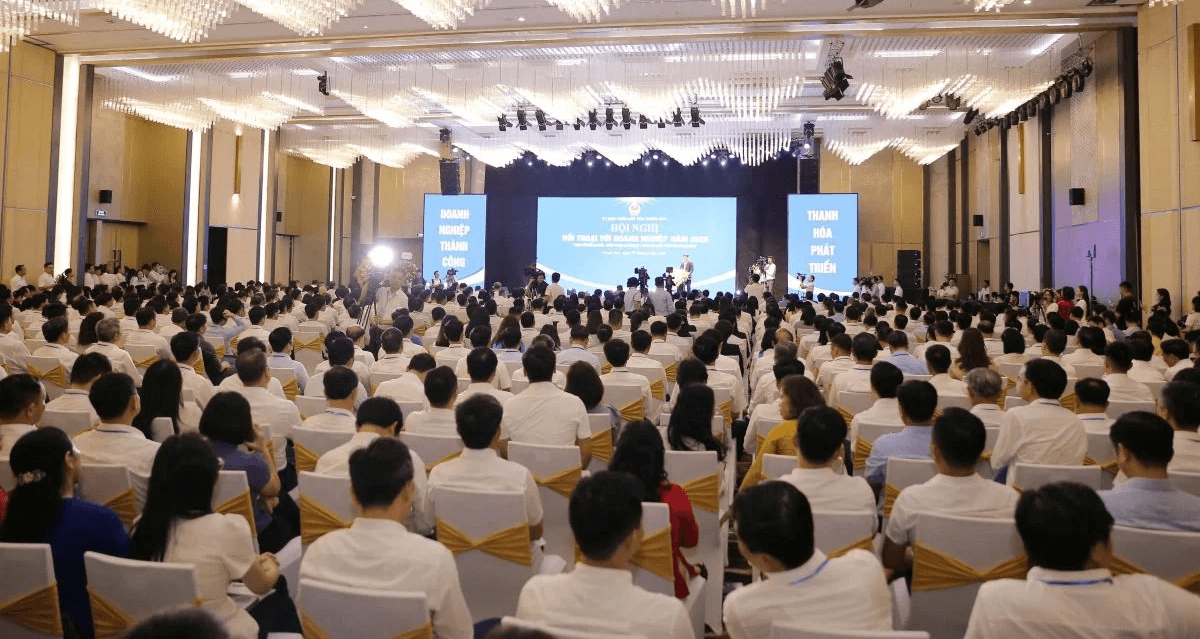 Hội nghị thu hút sự tham gia của đông đảo doanh nghiệp trên địa bàn tỉnh