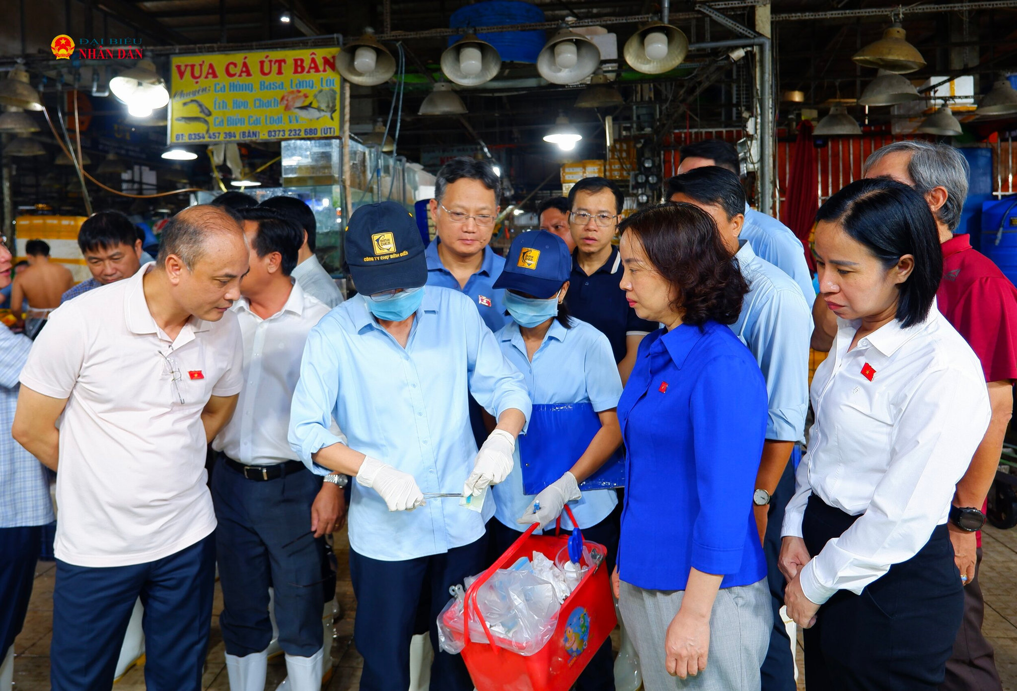 Ủy ban Khoa học, Công nghệ và Môi trường khảo sát tại chợ đầu mối Bình Điền, TP. Hồ Chí Minh