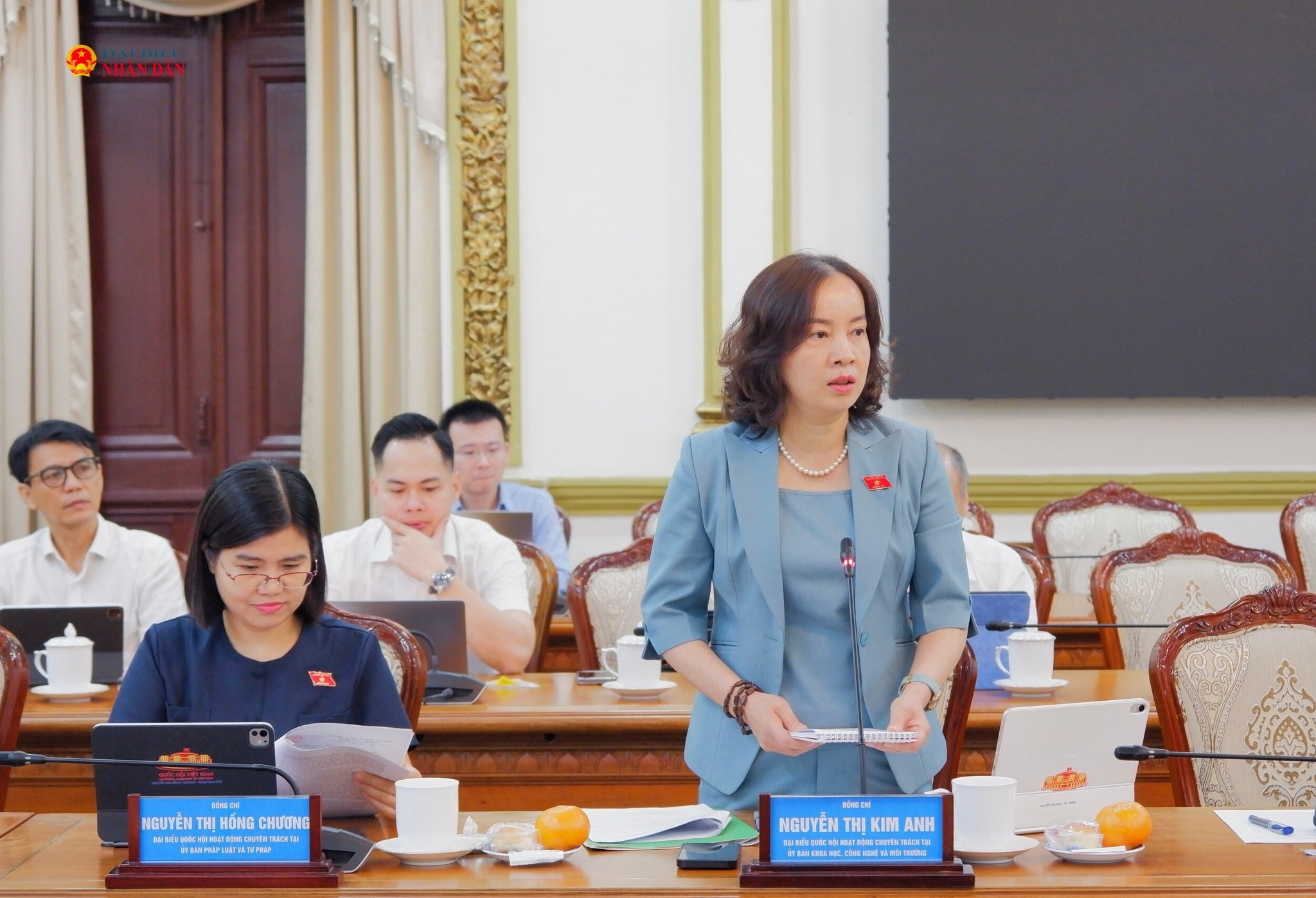 ĐBQH hoạt động chuyên trách tại Ủy ban Khoa học, Công nghệ và Môi trường Nguyễn Thị Kim Anh