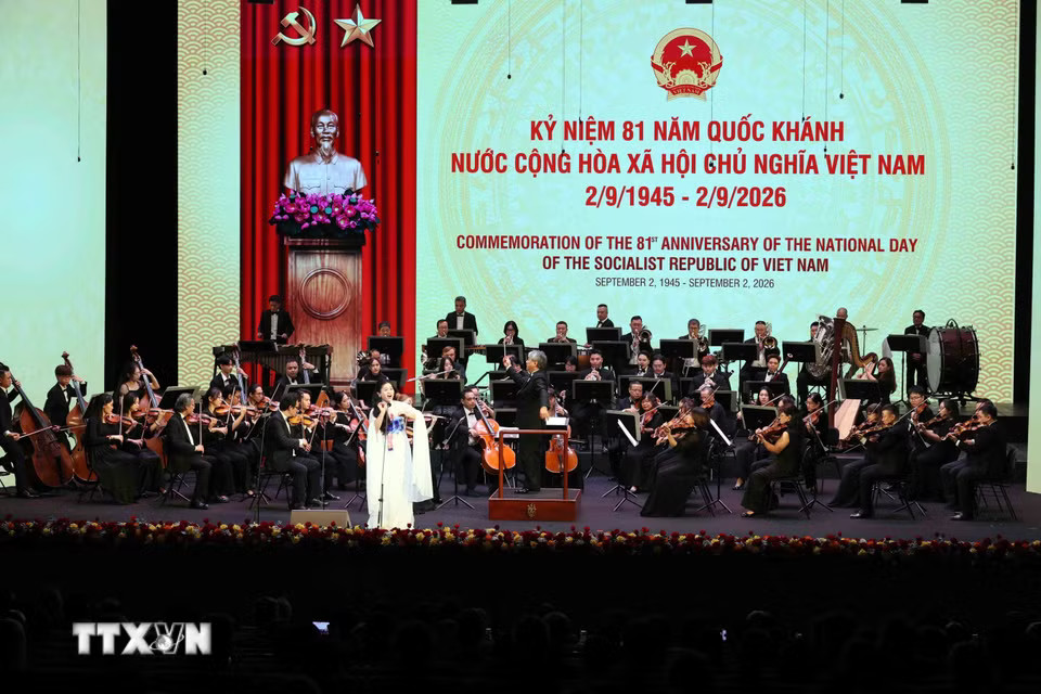 Chương trình nghệ thuật đặc biệt chào mừng kỷ niệm 81 năm Quốc khánh nước Cộng hòa xã hội chủ nghĩa Việt Nam