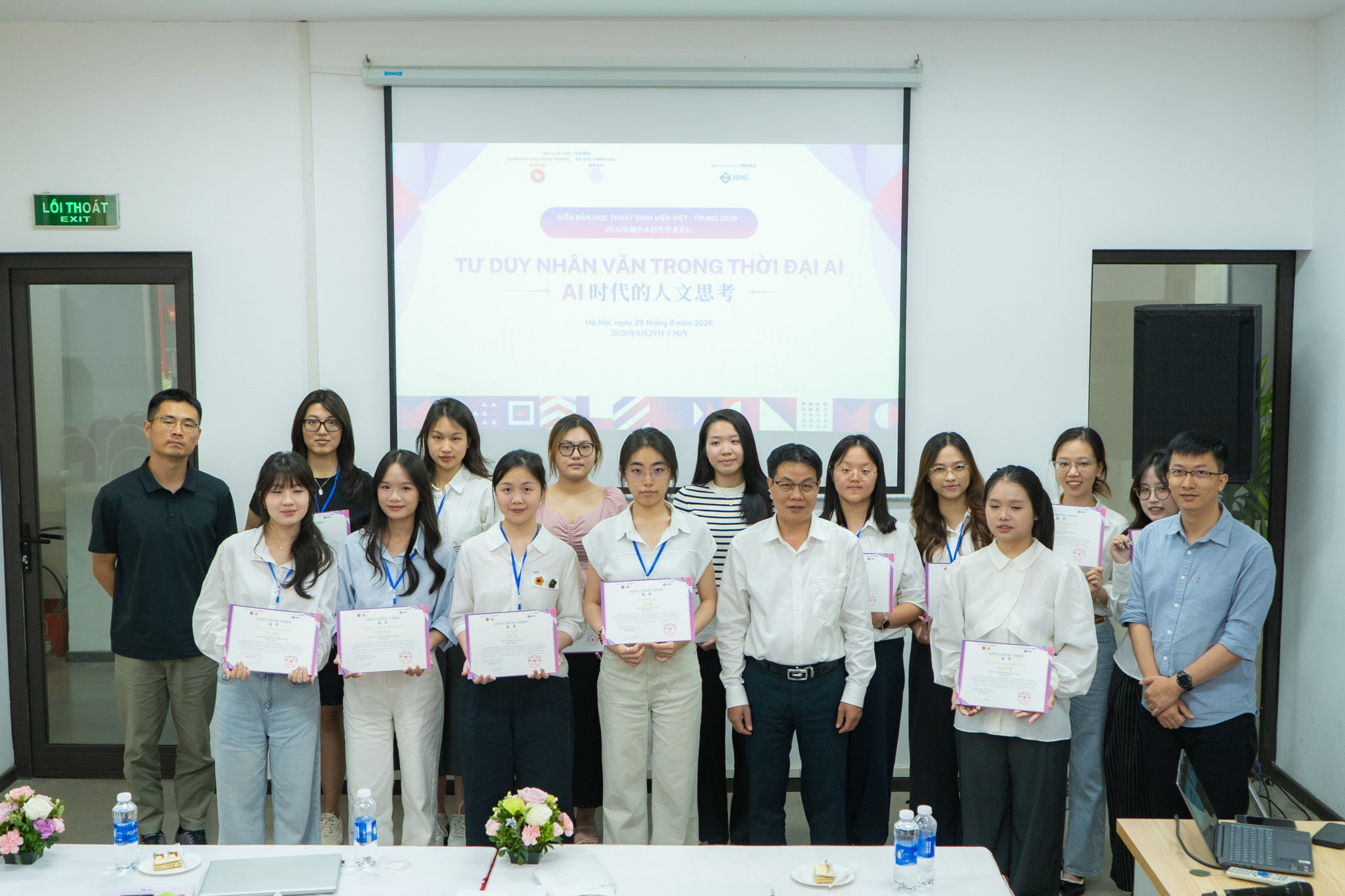 Diễn đàn Học thuật Sinh viên Việt - Trung 2026 với chủ đề “Tư duy nhân văn trong thời đại AI”