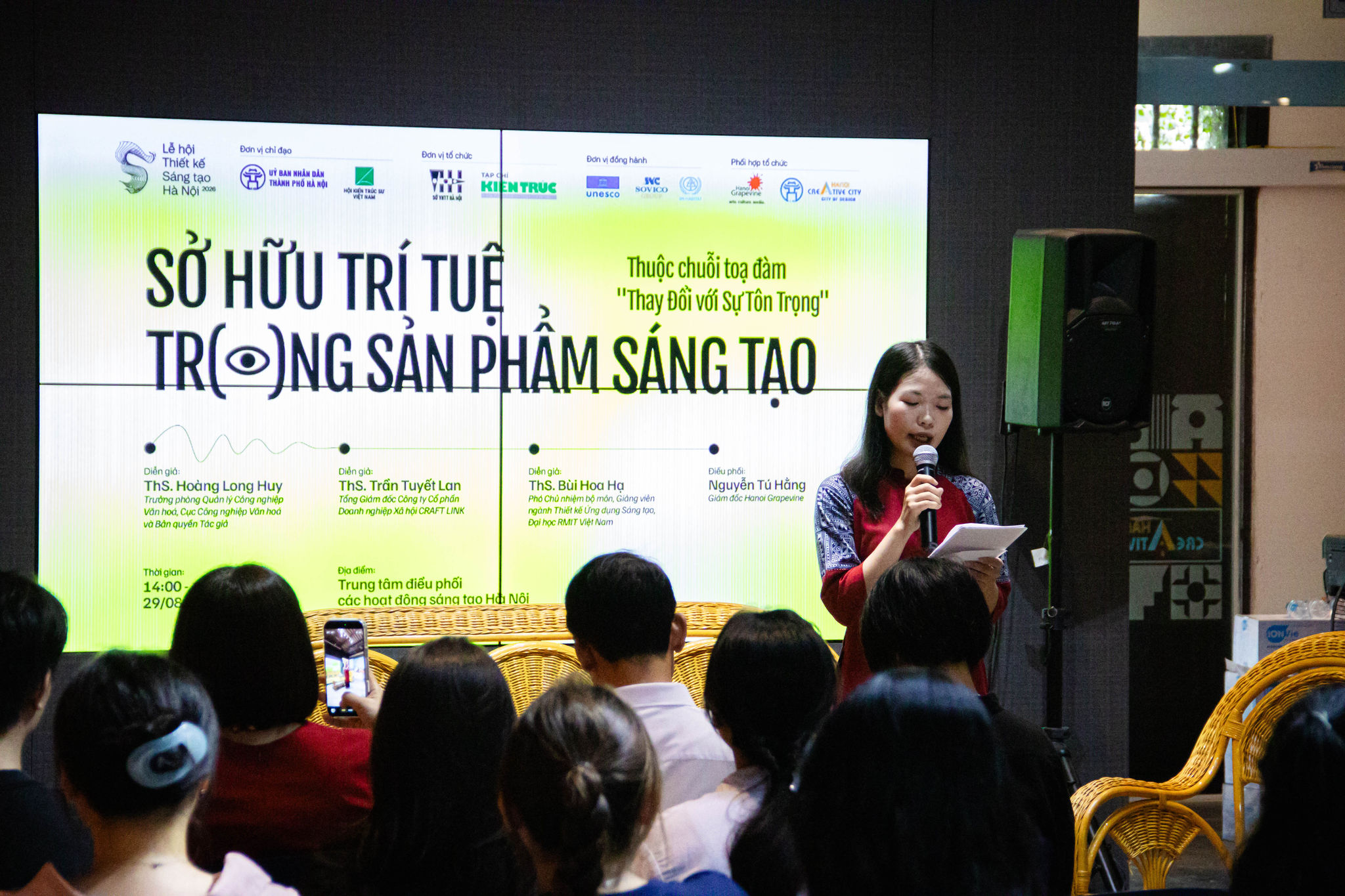 Tọa đàm “Sở hữu trí tuệ trong sản phẩm sáng tạo”