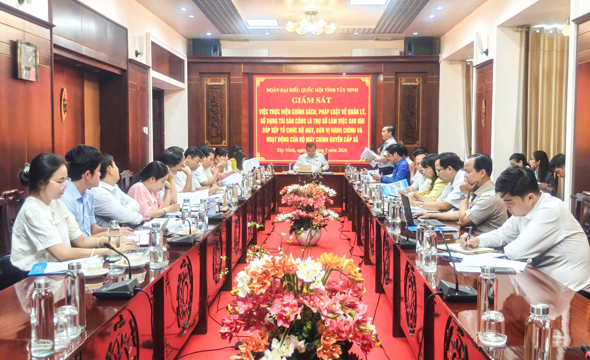 Quang cảnh buổi giám sát