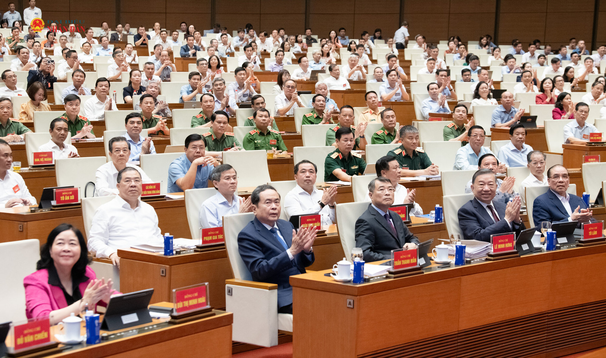 Tổng Bí thư, Chủ tịch Nước Tô Lâm và các đại biểu dự hội nghị.2