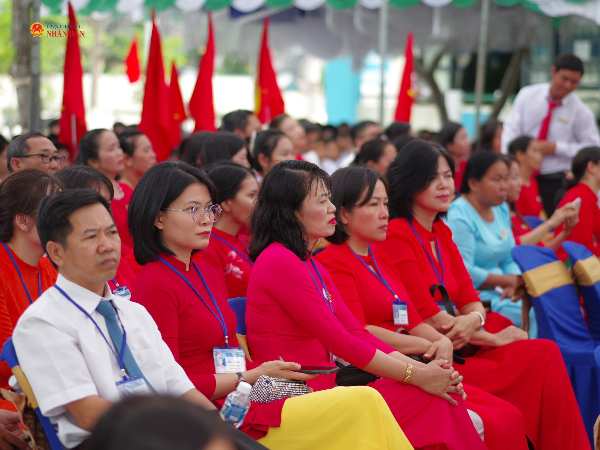 Các thầy cô giáo dự Lễ khai giảng