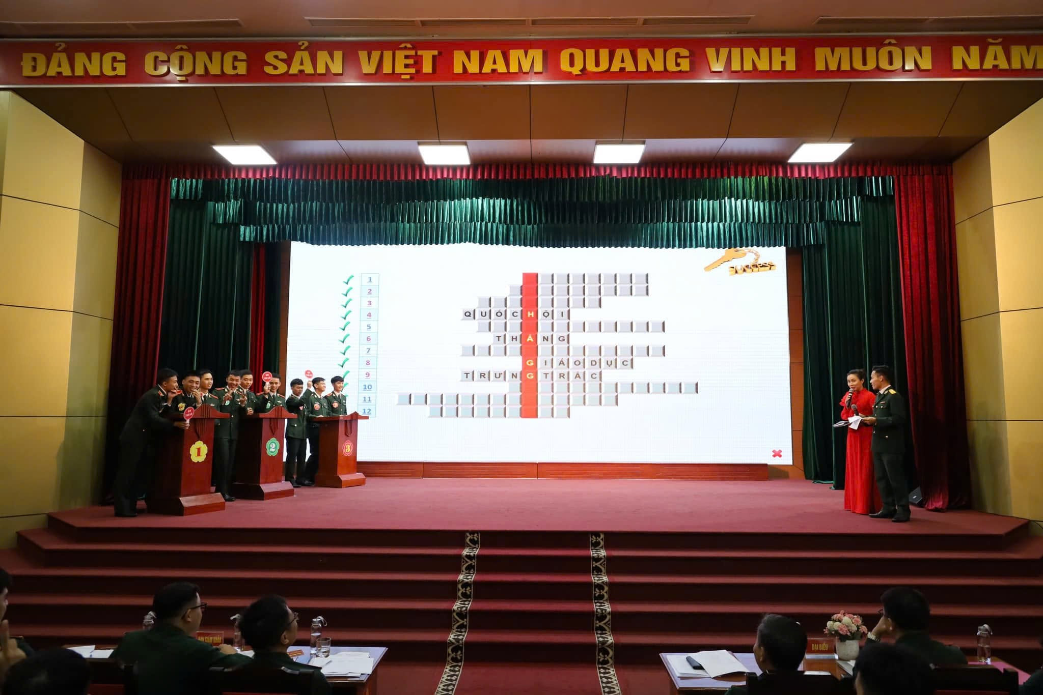 Tiểu đoàn 3, Học viện Hậu cần tổ chức hội thi tuyên truyền phổ biến giáo dục pháp luật