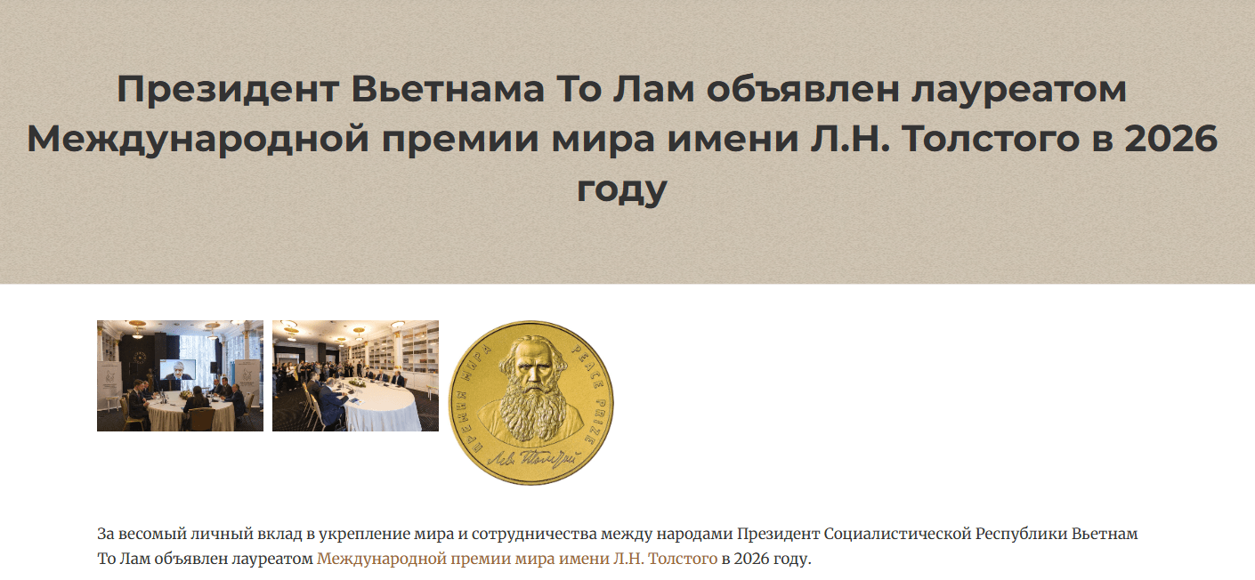 tbt ctn to lam lev tolstoy prize 2