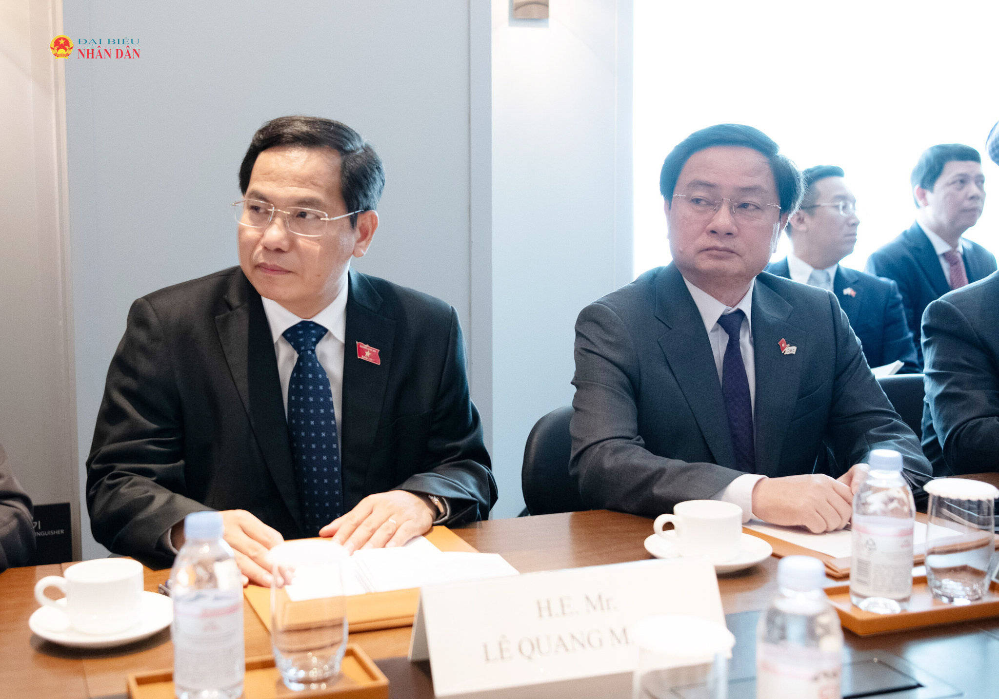 Đoàn đại biểu cấp cao Việt Nam dự cuộc tiếp