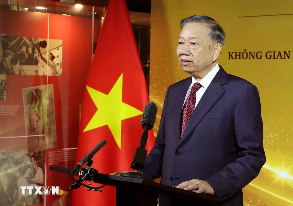 Tổng Bí thư, Chủ tịch nước Tô Lâm phát biểu