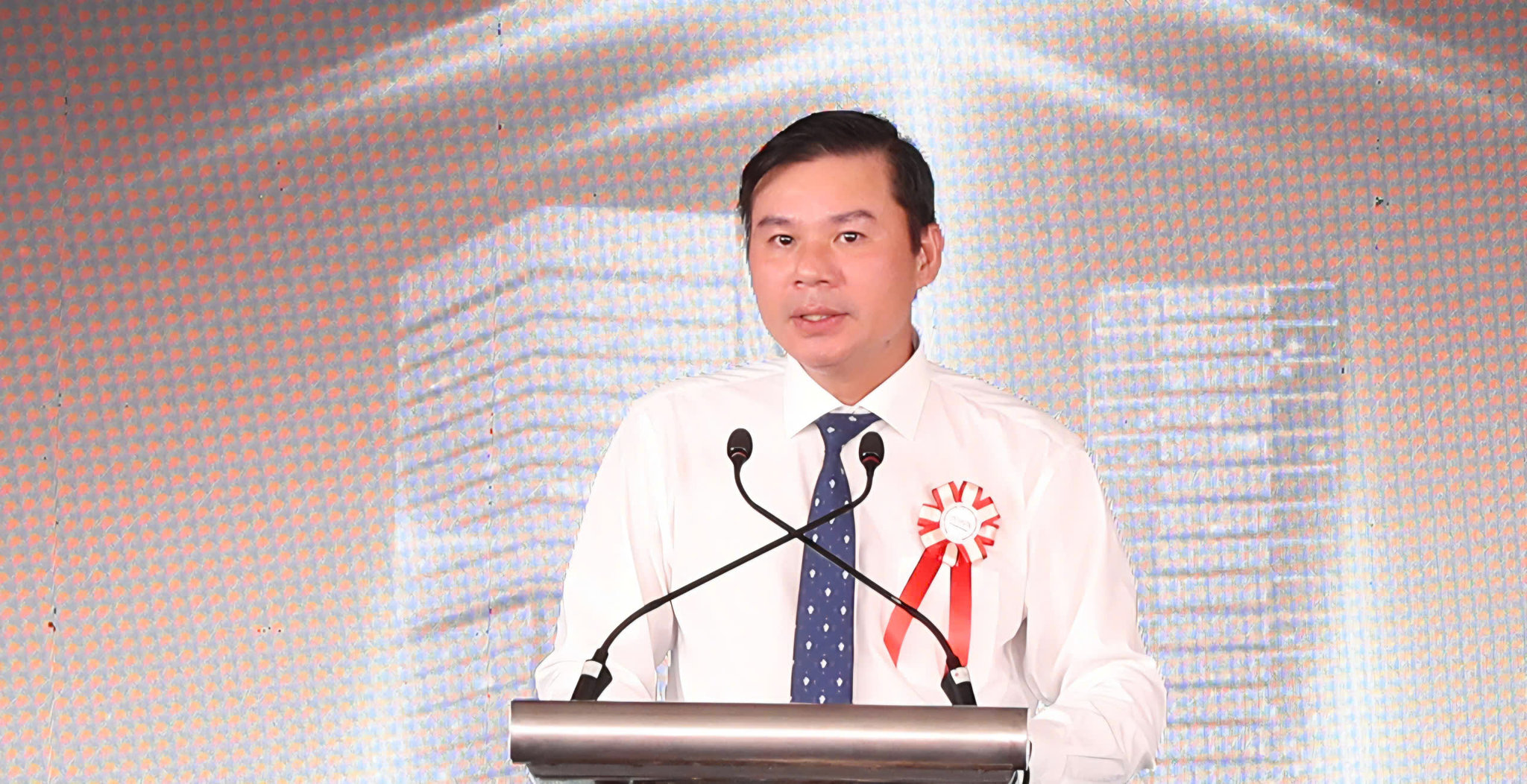 Phó Chủ tịch Thường trực UBND tỉnh Nguyễn Lê Huy phát biểu tại buổi lễ
