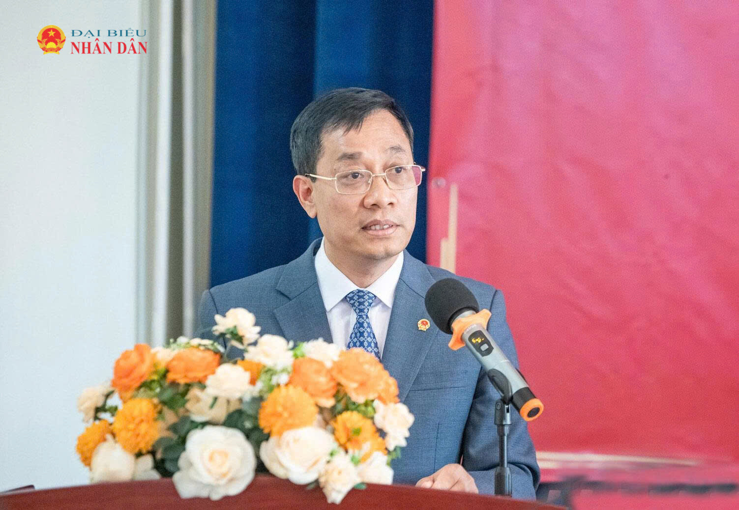 Đại sứ Việt Nam tại Mông Cổ Nguyễn Tuấn Thanh phát biểu