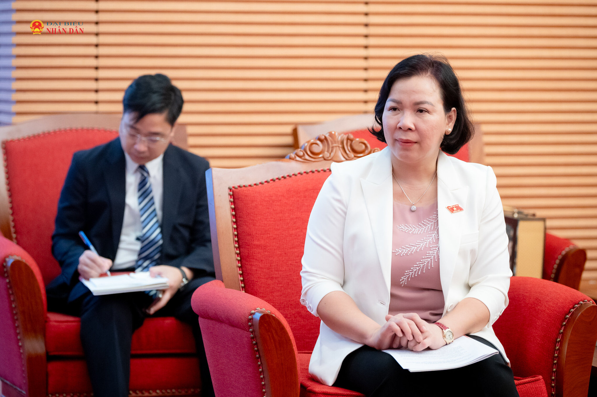 Đại biểu tham dự cuộc tiếp