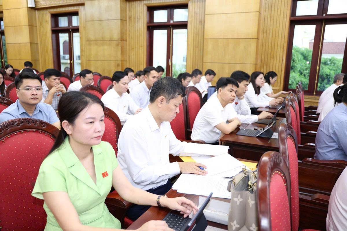 Các đại biểu tham dự kỳ họp