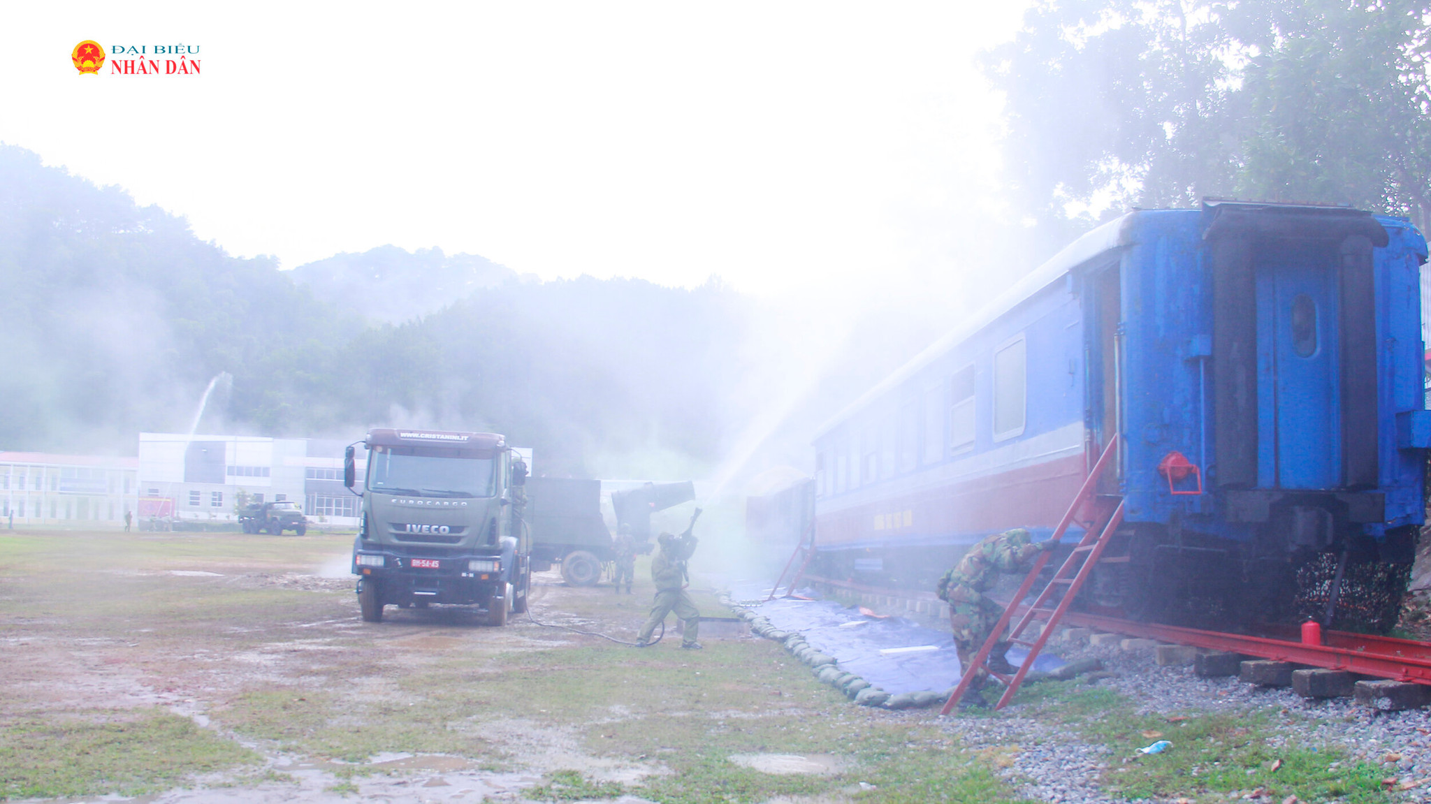 Bộ Quốc phòng tiến hành khoanh vùng tẩy trung nơi bị nhiễm độc, nhiễm phóng xạ