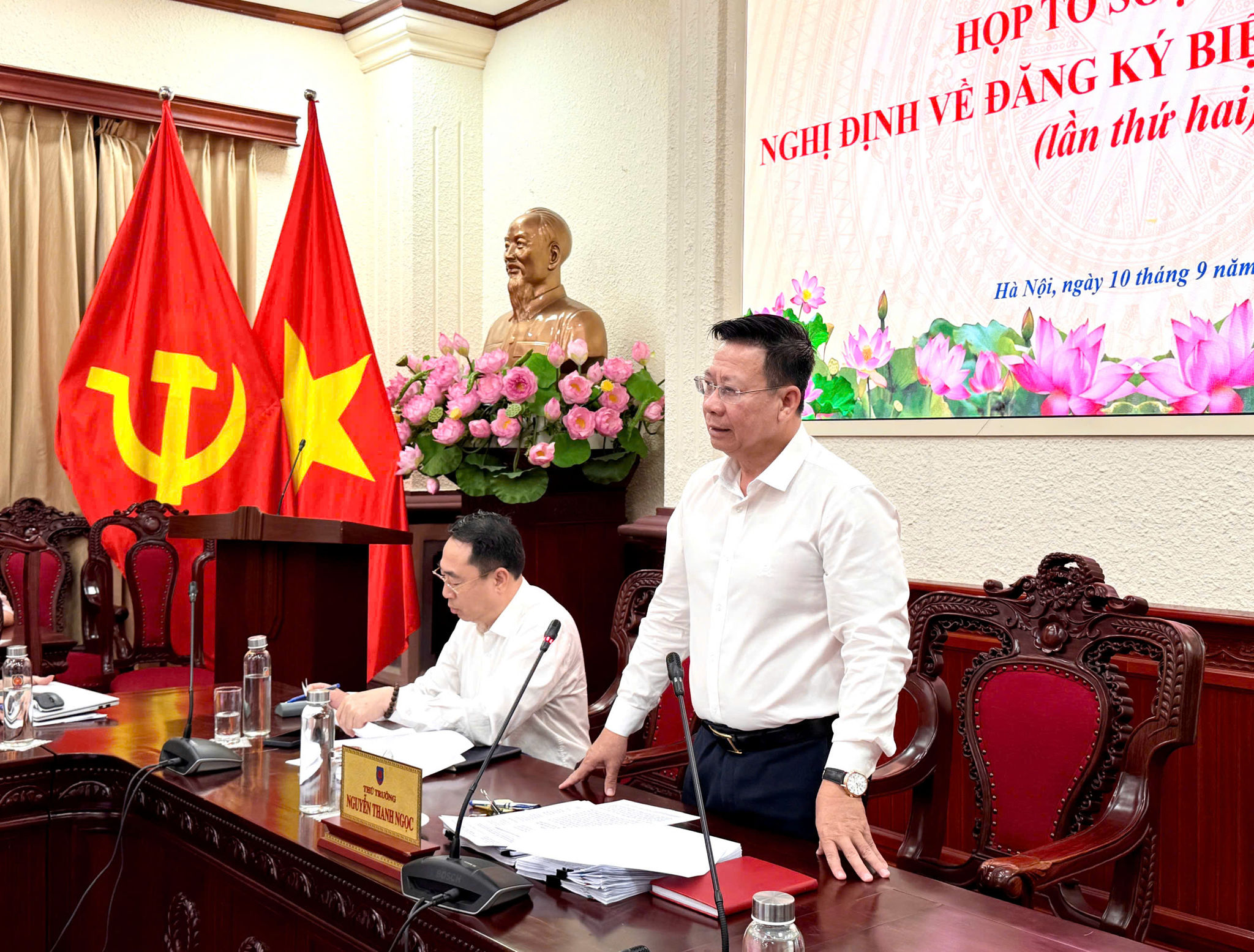Thứ trưởng Nguyễn Thanh Ngọc phát biểu chỉ đạo
