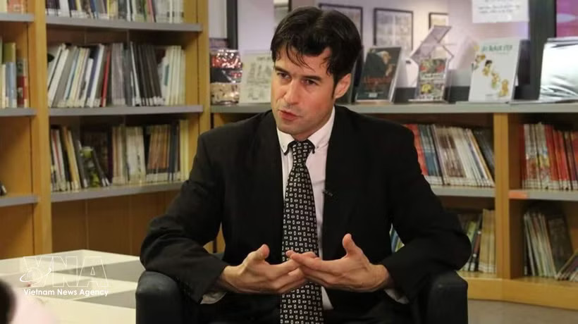 Professor Pierre Journoud (Photo published by VNA)