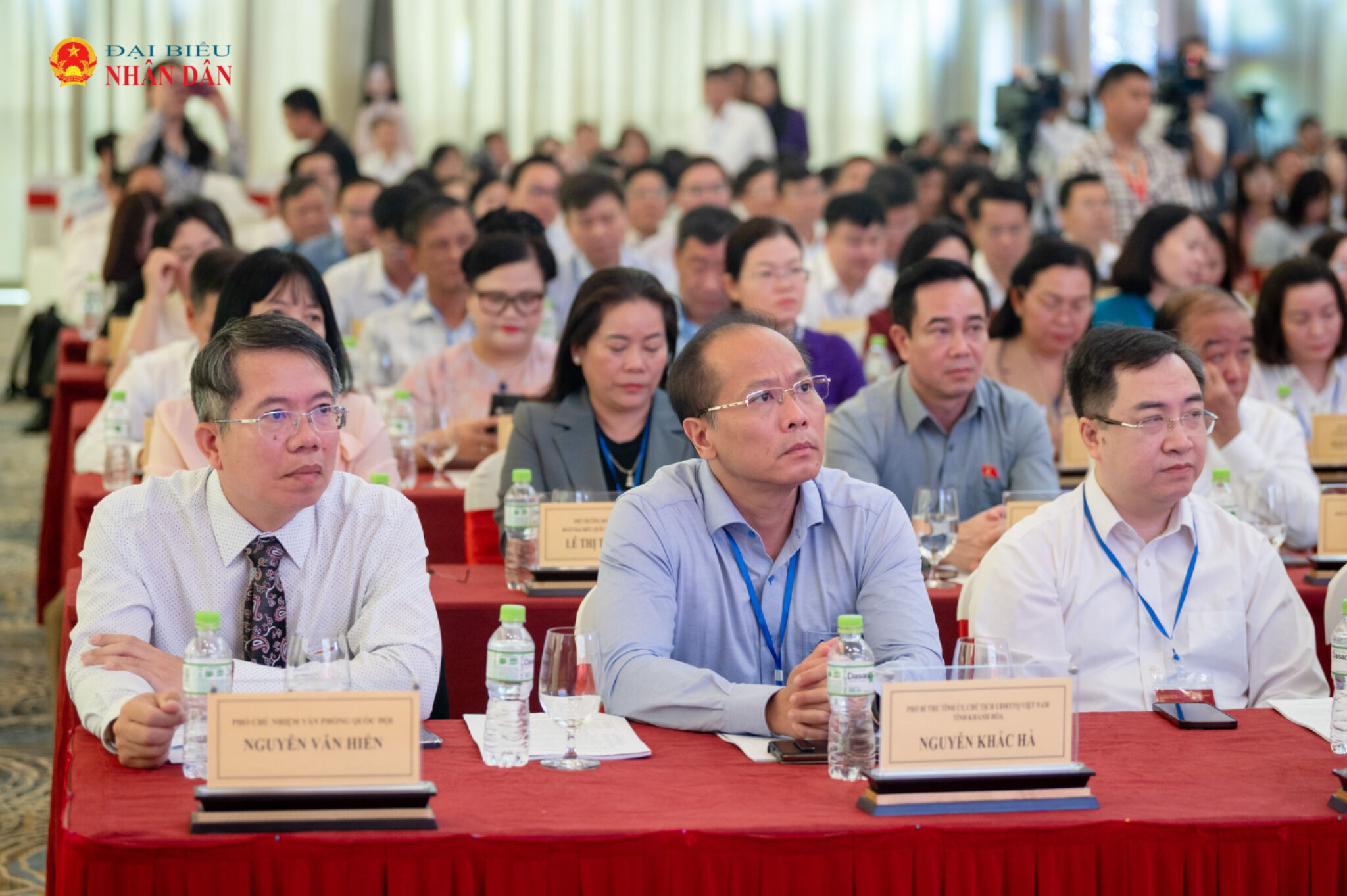 Các đại biểu dự Hội nghị Cộng tác viên toàn quốc của Báo Đại biểu Nhân dân