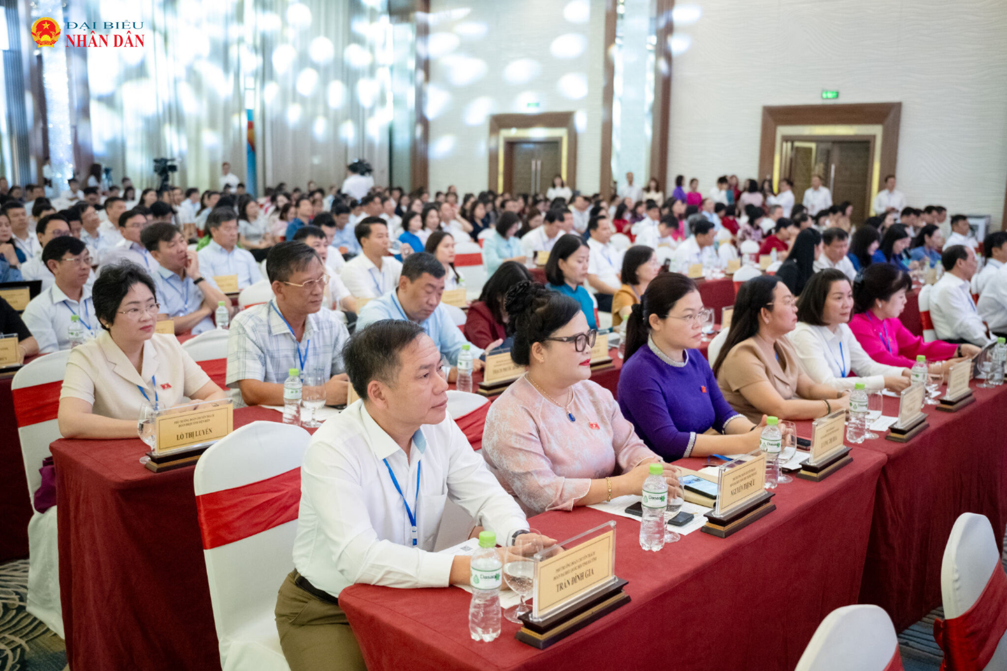 Các đại biểu dự Hội nghị Cộng tác viên toàn quốc của Báo Đại biểu Nhân dân