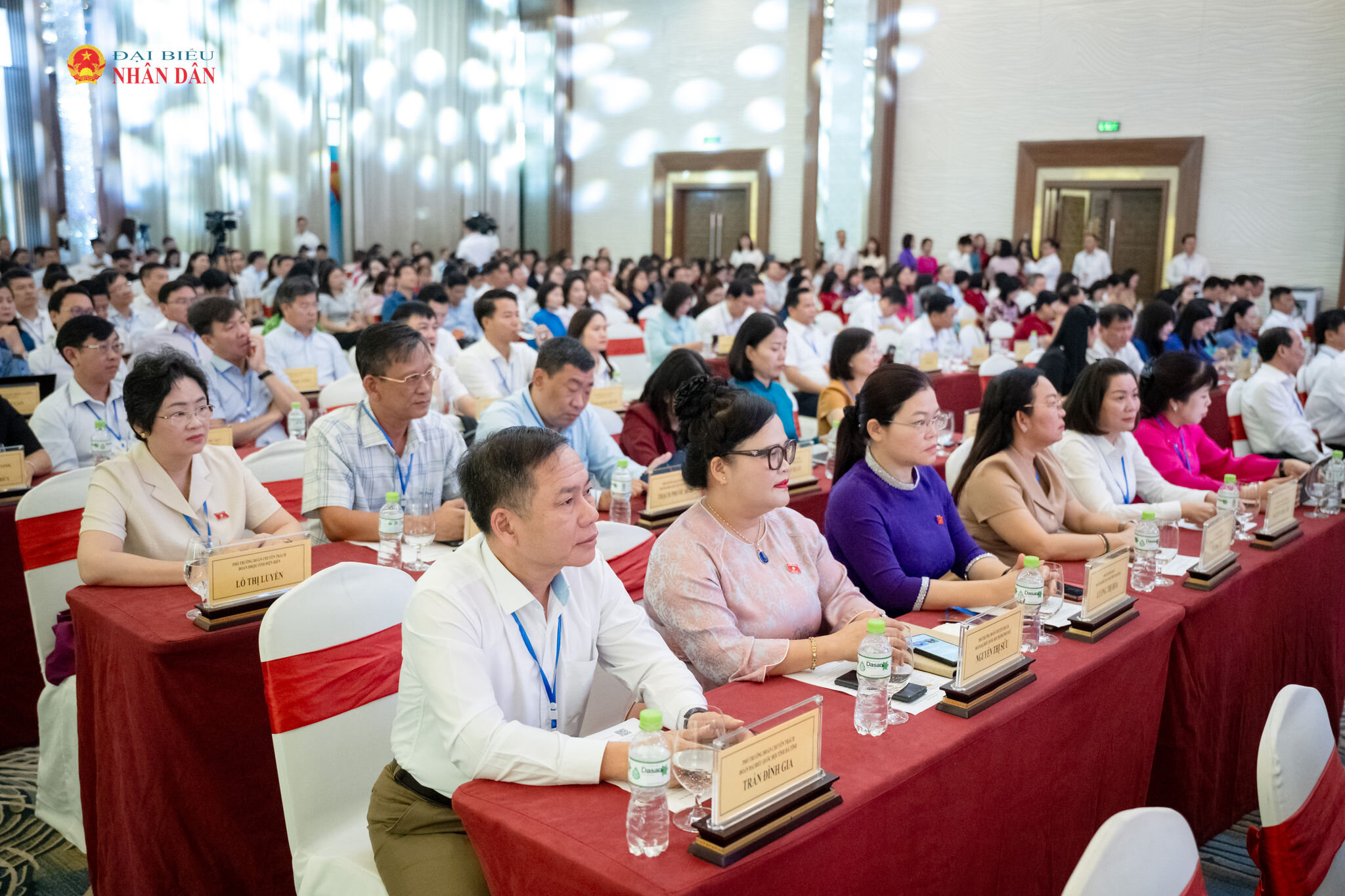 Các đại biểu dự Hội nghị Cộng tác viên toàn quốc của Báo Đại biểu Nhân dân