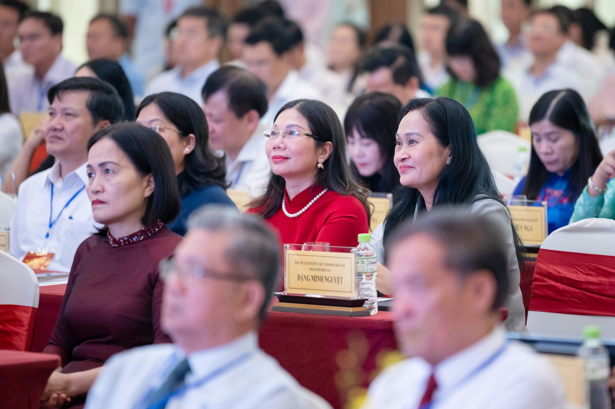 Các đại biểu dự Hội nghị Cộng tác viên toàn quốc của Báo Đại biểu Nhân dân