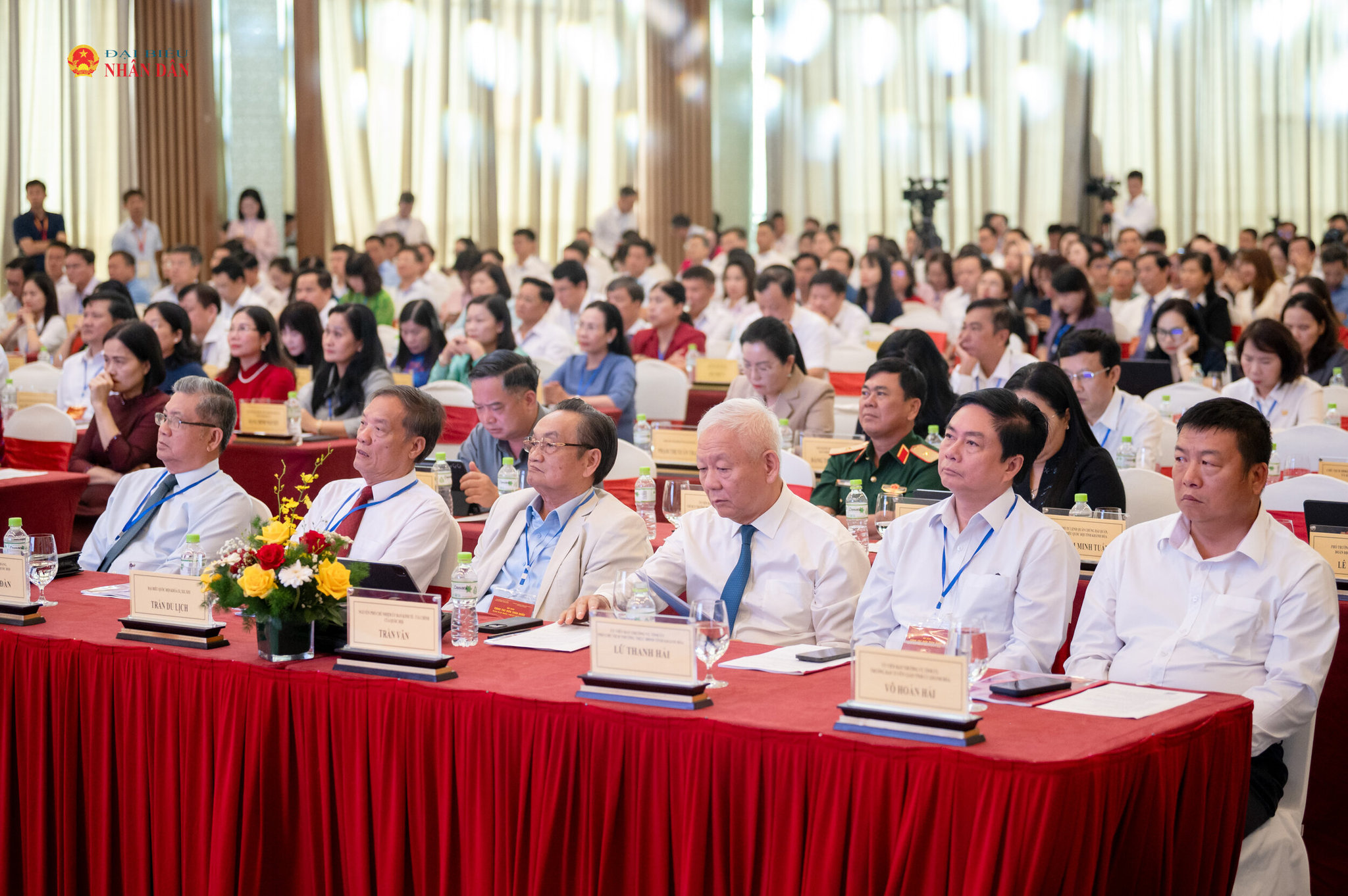 Các đại biểu dự Hội nghị Cộng tác viên toàn quốc của Báo Đại biểu Nhân dân