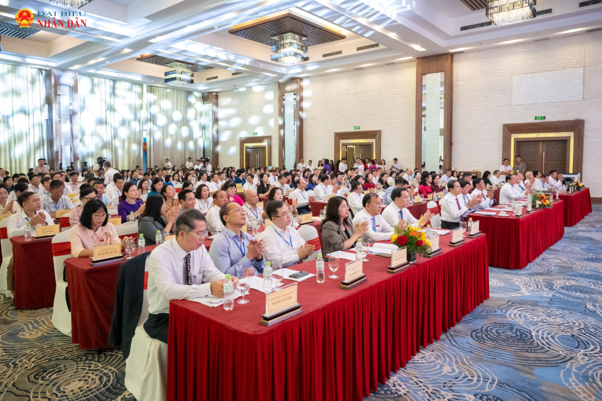 Các đại biểu dự Hội nghị Cộng tác viên toàn quốc của Báo Đại biểu Nhân dân