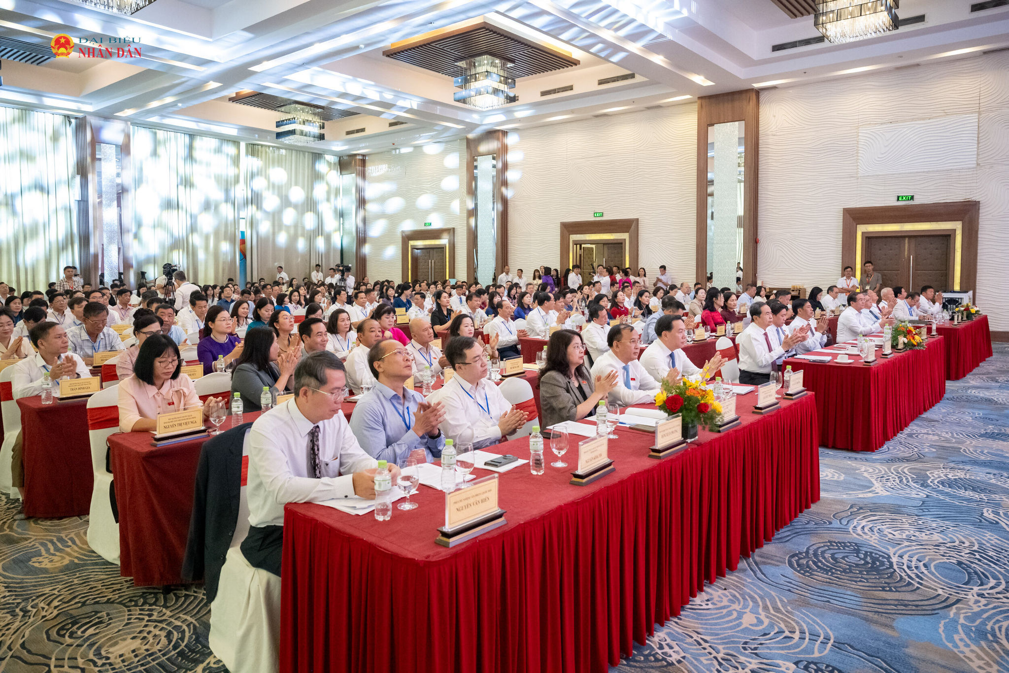 Các đại biểu dự Hội nghị Cộng tác viên toàn quốc của Báo Đại biểu Nhân dân