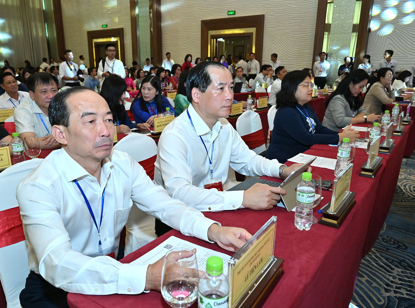 Các đại biểu dự Hội nghị Cộng tác viên toàn quốc của Báo Đại biểu Nhân dân