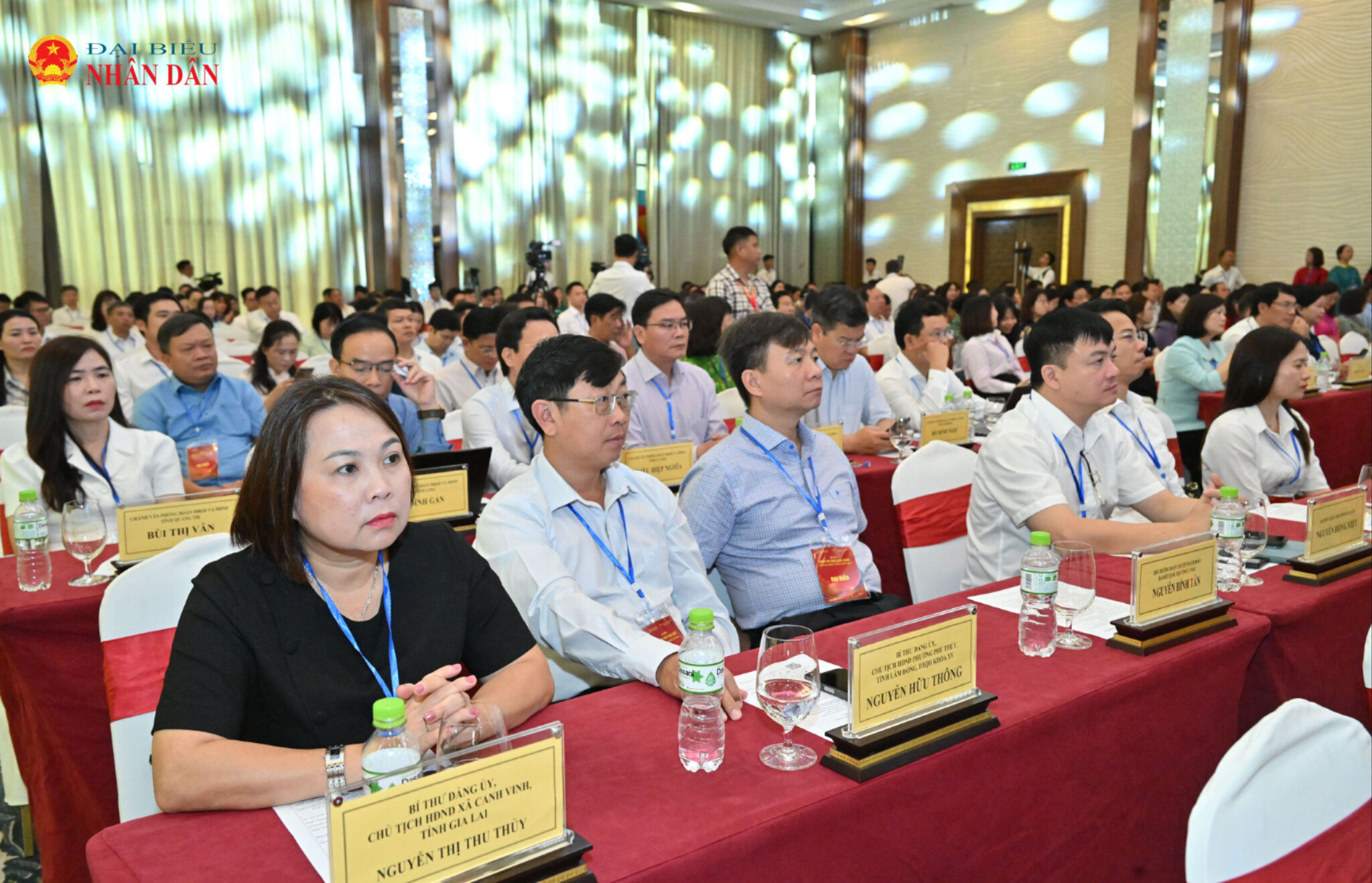 Các đại biểu dự Hội nghị Cộng tác viên toàn quốc của Báo Đại biểu Nhân dân