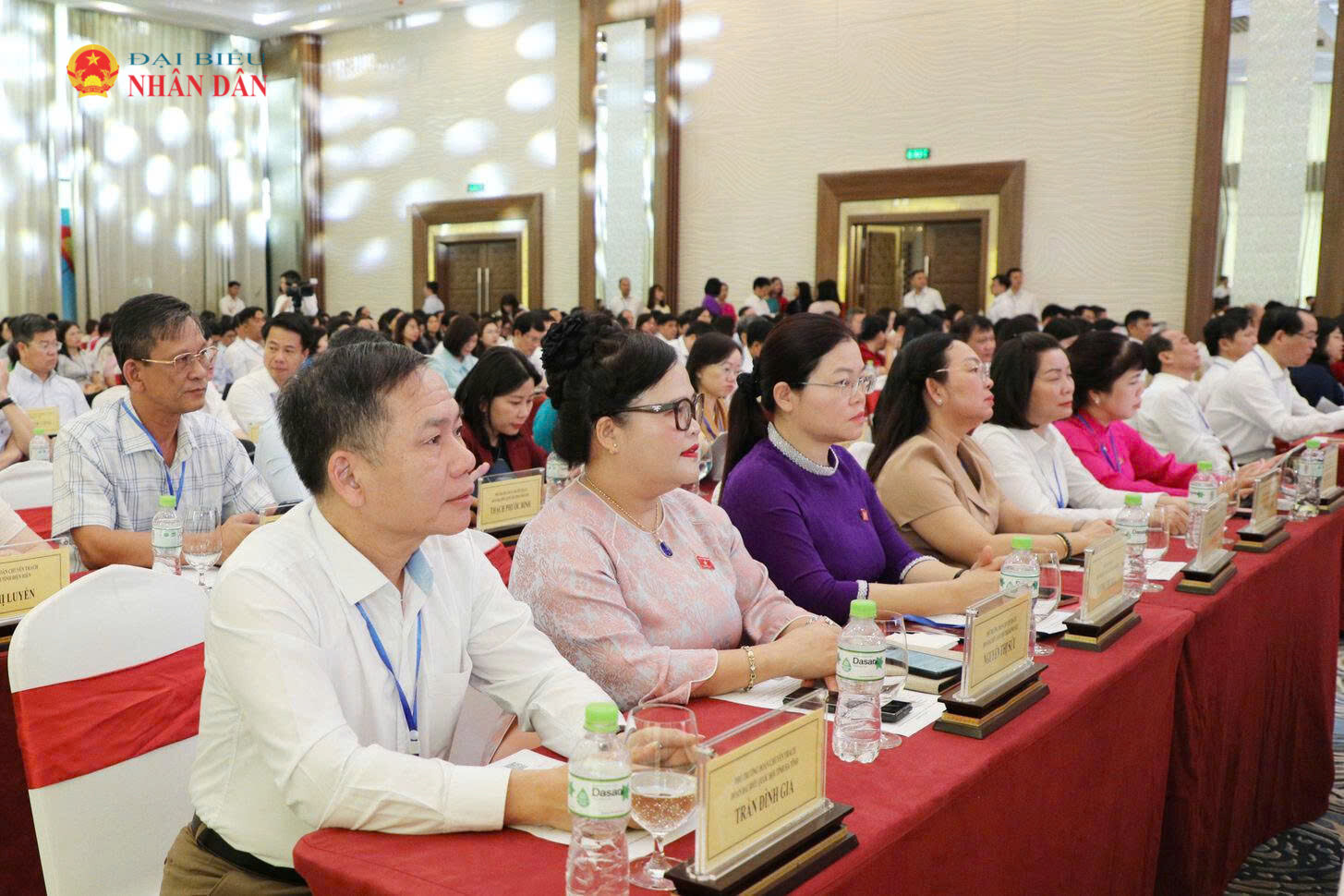 Các đại biểu dự Hội nghị Cộng tác viên toàn quốc của Báo Đại biểu Nhân dân