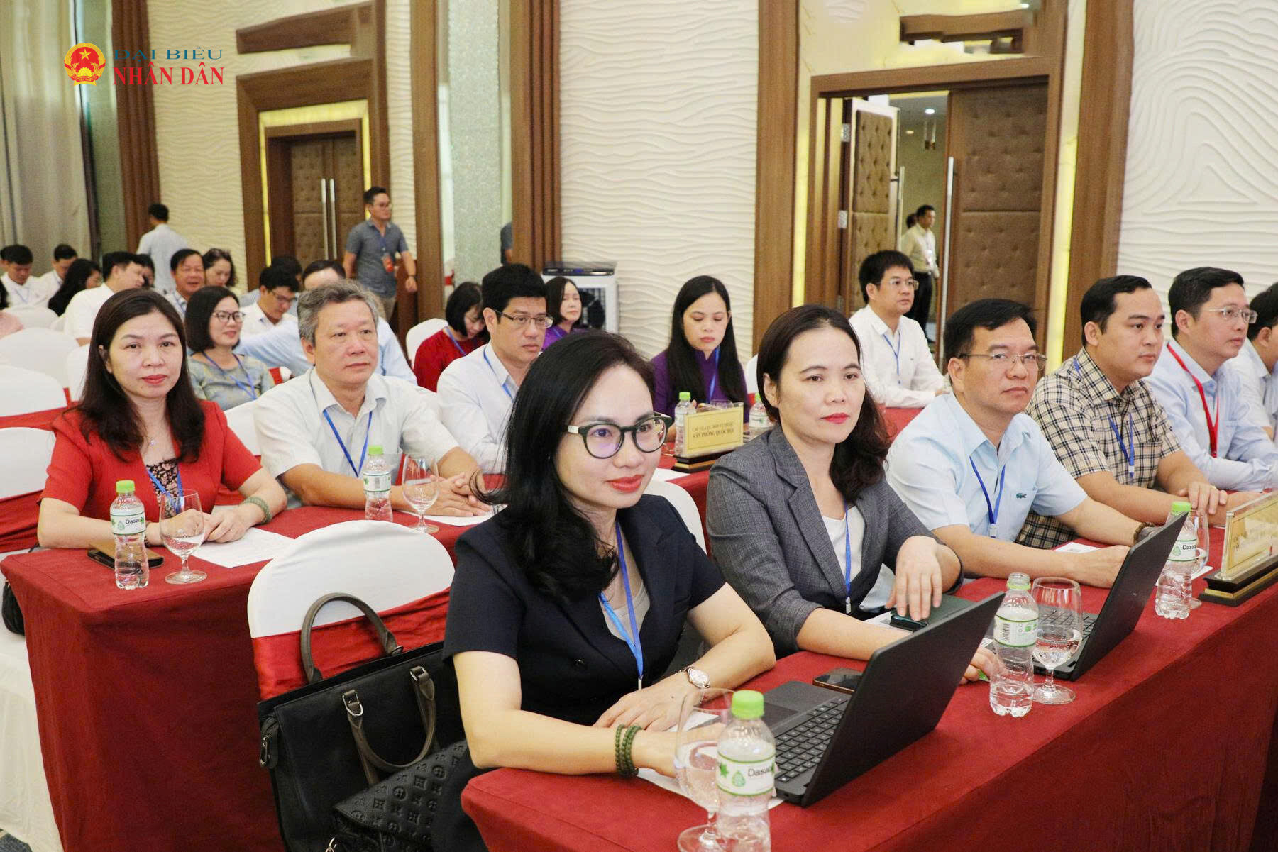 Các đại biểu dự Hội nghị Cộng tác viên toàn quốc của Báo Đại biểu Nhân dân