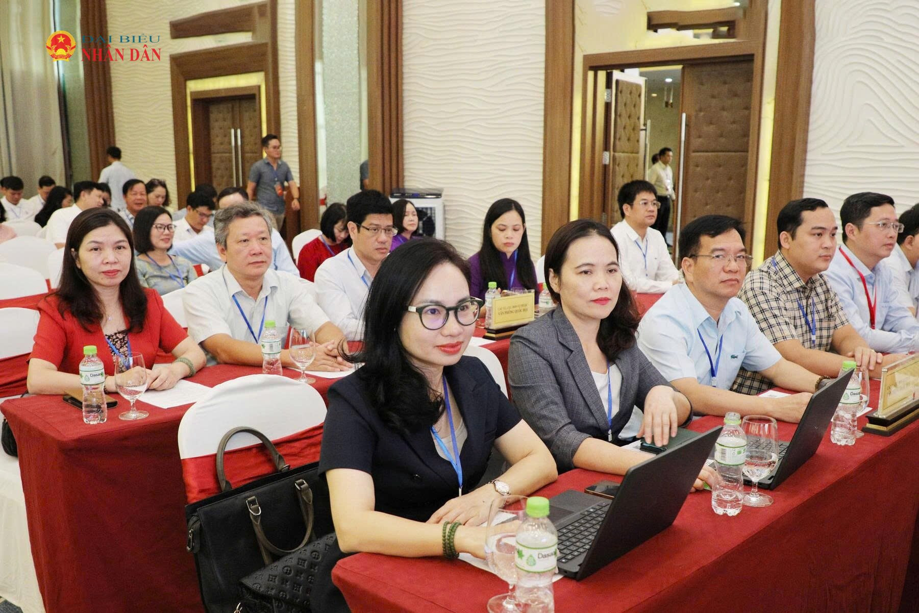 Các đại biểu dự Hội nghị Cộng tác viên toàn quốc của Báo Đại biểu Nhân dân