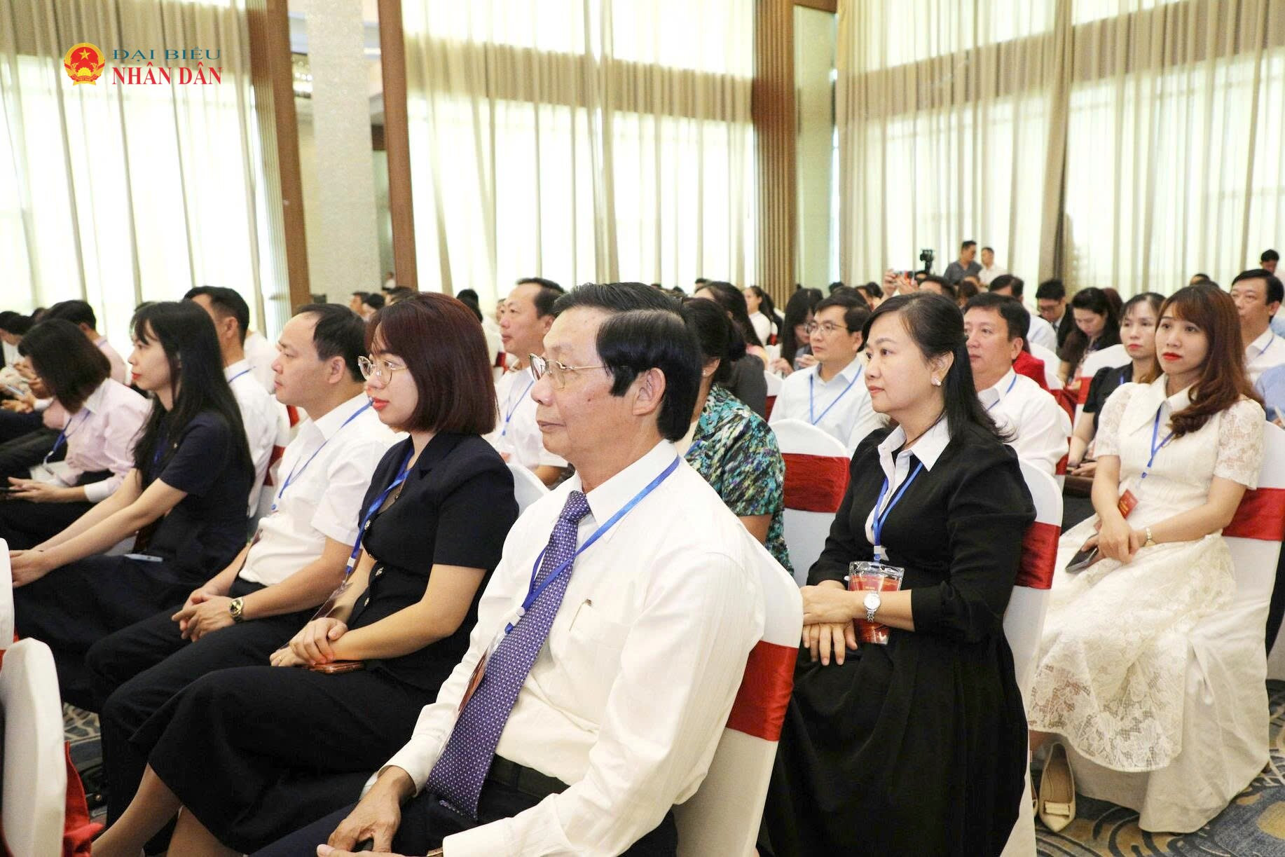 Các đại biểu dự Hội nghị Cộng tác viên toàn quốc của Báo Đại biểu Nhân dân