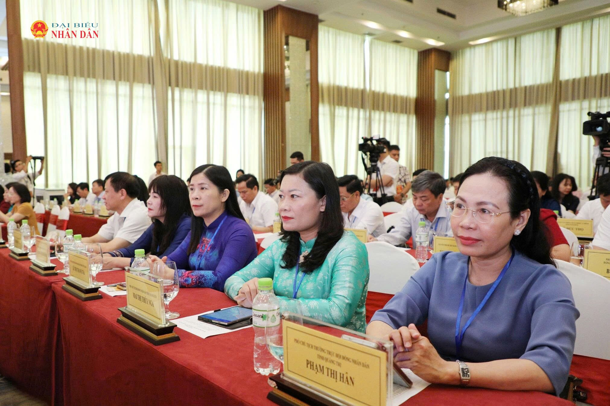 Các đại biểu dự Hội nghị Cộng tác viên toàn quốc của Báo Đại biểu Nhân dân