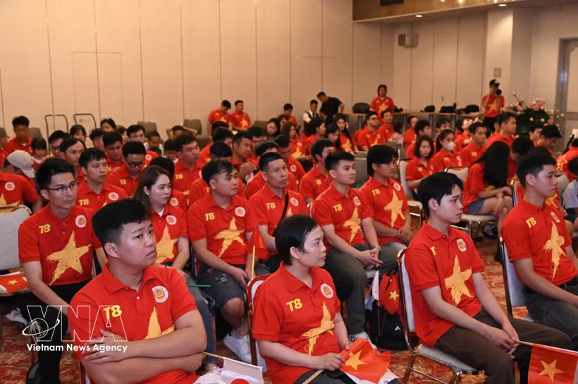 OV youth at the workshop (Photo: VNA)